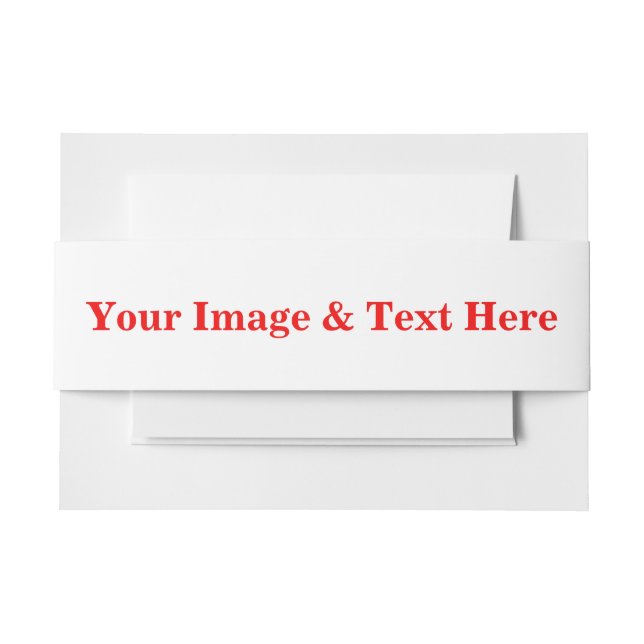 Personalisierte benutzerdefinierte Foto- und Texte Einladungsbanderole (Vorderseite Beispiel)