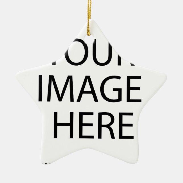 Personalisierte benutzerdefinierte Foto- und Texte Keramikornament (Vorne)