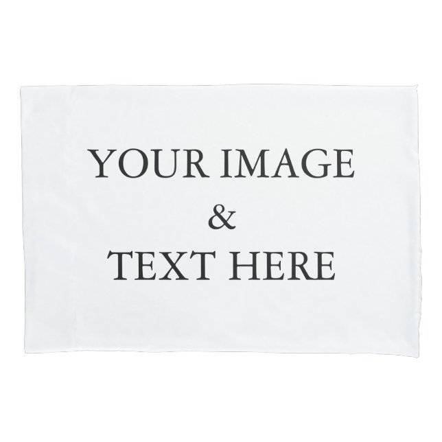 Personalisierte benutzerdefinierte Foto- und Texte Kissenbezug (Vorderseite)