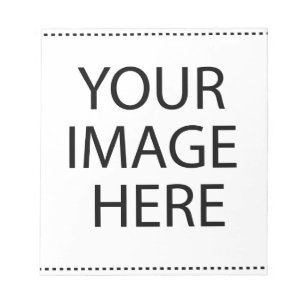Personalisierte benutzerdefinierte Foto- und Texte Notizblock