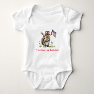 Personalisierte benutzerdefinierte Ihr eigenes Fot Baby Strampler