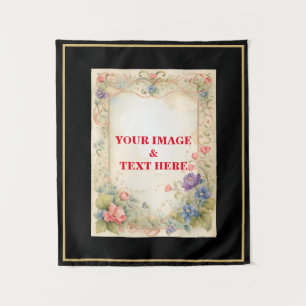 Personalisierte benutzerdefinierte Ihr eigenes Vin Wandteppich