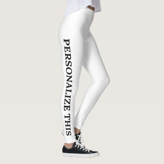 Personalisierte benutzerdefinierte Leggings (Rechts)