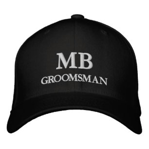 Personalisierte benutzerdefinierte Monogramm-Trauz Bestickte Baseballkappe