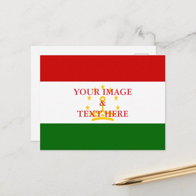 Personalisierte Benutzerdefinierte Postkarte Ihres (Vorderseite/Rückseite Beispiel)