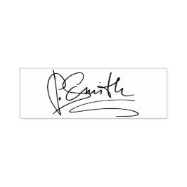 Personalisierte benutzerdefinierte Signatur Permastempel
