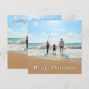 Personalisierte Benutzerdefinierte Weihnachtskarte