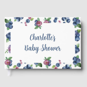 Personalisierte Berry Sweet Baby Shower Gästebuch