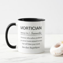 Personalisierte Bestatter-Definition Lustig