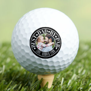 Personalisierte beste Dad-Foto-Golfbälle Golfball