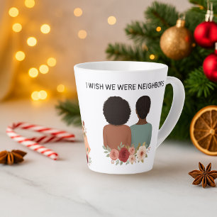 Personalisierte beste Freunde Figuren und States T Milchtasse