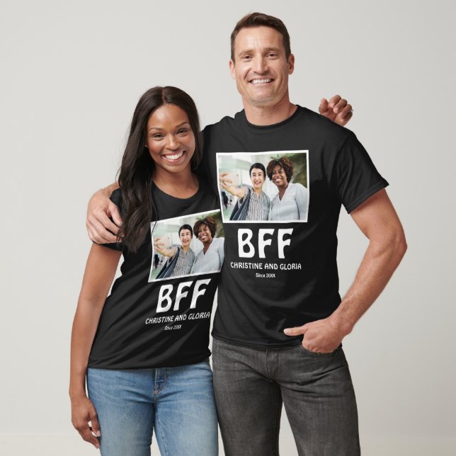 Personalisierte beste Freunde für immer beste Freu T-Shirt (Unisex)