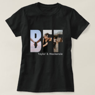 Personalisierte BESTE FREUNDIN für Foto und Text T-Shirt