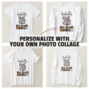 Personalisierte Beste Mama Aller Trends Muttertag T-Shirt