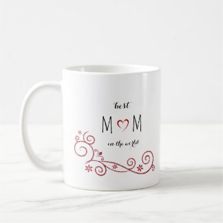 Personalisierte beste Mama der Welt Kaffeetasse