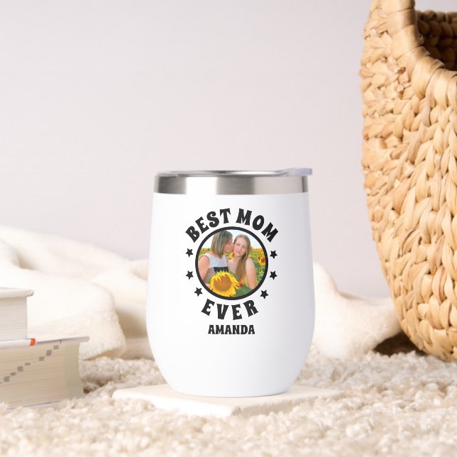 Personalisierte beste Mama je Foto Muttertag (Wohnzimmer)