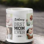 Personalisierte beste Mama je FotoCollage Kaffeetasse<br><div class="desc">Personalisiert Mama Foto Collage Tasse mit 8 Bildern von einer Mutter und ihren Kindern. Ein niedliches Geschenk,  perfekt für den Muttertag oder als Geburtstagsgeschenk!</div>