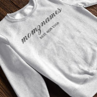 Personalisierte Beste Mama je Kalligrafiebezeichnu