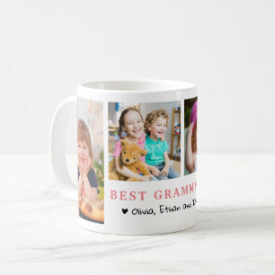Personalisierte Beste Oma Aller Zeiten 4 Foto Coll Kaffeetasse