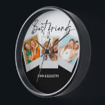 Personalisierte BESTIE Geschenke BESTE FREUNDIN Ge Uhr<br><div class="desc">Personalisierte BESTIE Geschenke BESTE FREUNDIN Geburtstag Foto Niedlich</div>