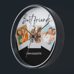 Personalisierte BESTIE Geschenke BESTE FREUNDIN Ge Uhr<br><div class="desc">Personalisierte BESTIE Geschenke BESTE FREUNDIN Geburtstag Foto Niedlich</div>