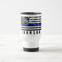 Personalisierte beunruhigte amerikanische Polizei