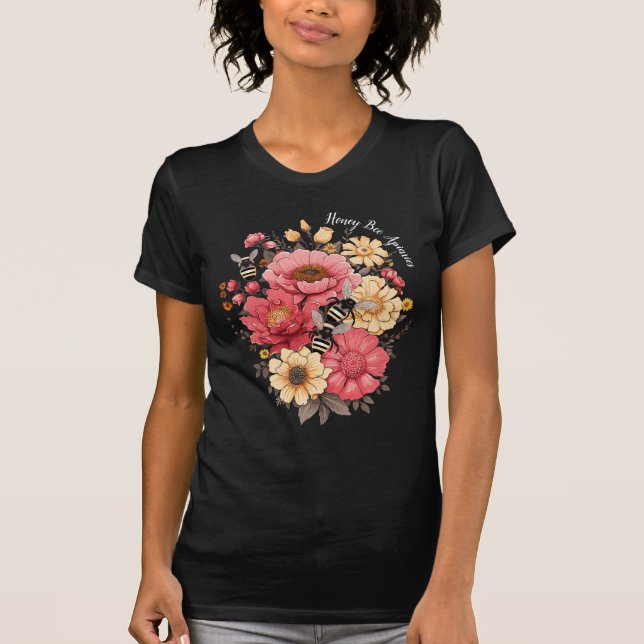 Personalisierte Bienenzucht T-Shirt (Vorderseite)