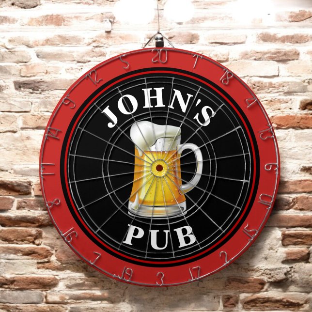 Personalisierte Bierkneipe Dartscheibe (Von Creator hochgeladen)