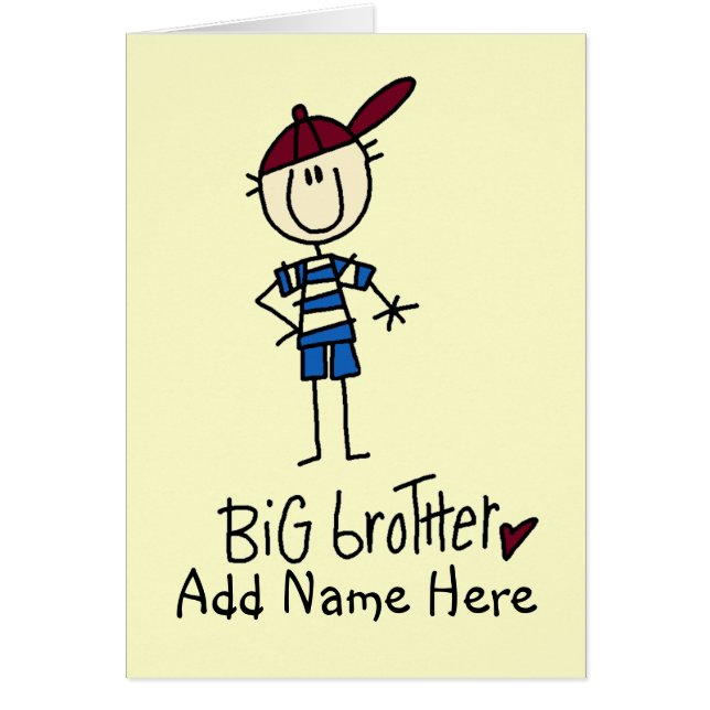 Personalisierte Big Brother Tshirts und Geschenke (Vorne)