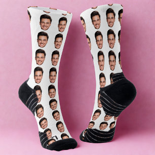 Personalisierte Bildsocken mit individuellem Gesic Socken