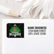 Personalisierte Billard NAME Cue Rack Pool Room