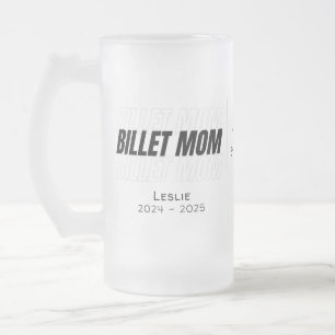 Personalisierte Billet-Mama mit wissenschaftlichen Mattglas Bierglas