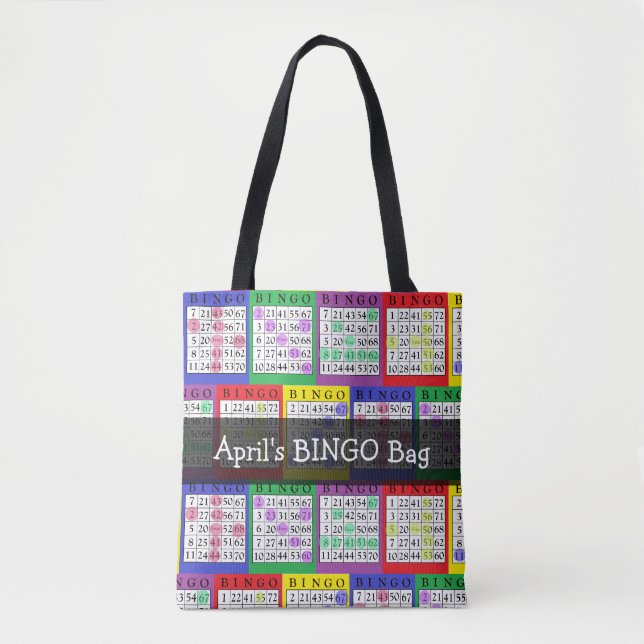 Personalisierte BINGO Tasche (Vorderseite)