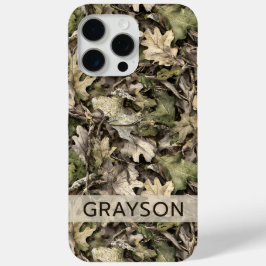 Personalisierte Blätter-Tarnung Case-Mate iPhone Hülle