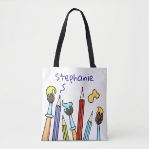 Personalisierte Bleistifte und Pinsel-Schule Tasche