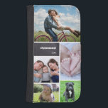 Personalisierte #blessed Tafel des Fotos Collage Galaxy S4 Geldbeutel Hülle<br><div class="desc">Schützen Sie Ihr Telefon und beschließen Sie Ihre geliebtesten Fotos,  um diesen Geldbörsentelefonkasten abzudecken. Fertigen Sie leicht die Bilder,  den Text und die Initialen besonders an.</div>