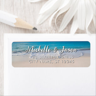 Personalisierte Blue Ocean Summer Beach Waves
