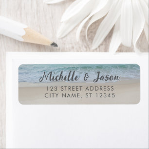 Personalisierte Blue Ocean Summer Beach Waves