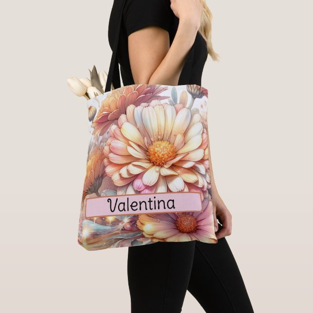 Personalisierte Blume im September Tasche (Von Nahem)