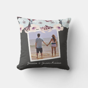 Personalisierte Blume Kissen