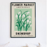 Personalisierte Blume Markt Geburtsstunde Blume Pr Poster<br><div class="desc">Dieser Kunstdruck ist im Stil eines Blume Market Poster. Die Blume sind Schneetropfen, die die Blume für Januar sind. Es gibt Raum, um den Text zu personalisieren, um den Ort zu einem für Sie bestimmten Ort zu ändern und den Untertitel zu jemandes Namen oder Geburtsdatum. Dies wäre perfekt für jeden,...</div>