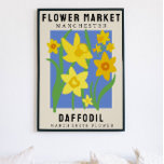 Personalisierte Blume Markt Geburtsstunde Blume Pr Poster<br><div class="desc">Dieser Kunstdruck ist im Stil eines Blume Market Poster. Die Blume sind Affodilen, die die Blume der Geburt für den März sind. Es gibt Raum, um den Text zu personalisieren, um den Ort zu einem für Sie bestimmten Ort zu ändern und den Untertitel zu jemandes Namen oder Geburtsdatum. Dies wäre...</div>