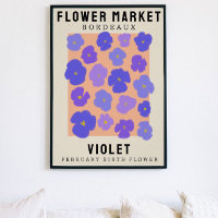 Personalisierte Blume Markt Geburtsstunde Blume Pr