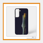 Personalisierte Blumen Versteckte Schönheit, Blume Samsung Galaxy Hülle<br><div class="desc">Das Design ist ein Portraitfoto einer Wildblume,  die die Schönheit der Blütenblätter und -sepale in Gelb- und Grüntönen zeigt. Das Design beinhaltet für besondere Anfragen oder Fragen,  kontaktieren Sie den Künstler unter wafadahdalcreates@gmail.com. © Wafa Y. Dahdal - Alle Rechte vorbehalten. WD Art</div>