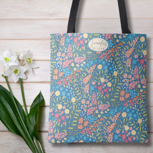 Personalisierte Blumeneinkaufstasche   Geschenk fü Tasche