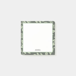 Personalisierte Blumenmuster-Post-it-Notes Post-it Klebezettel