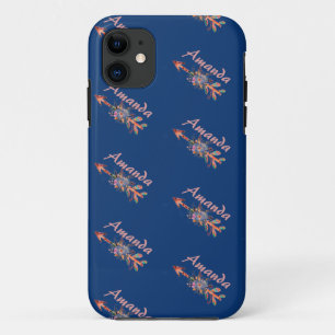 Personalisierte Blumenpfeile Case-Mate iPhone Hülle