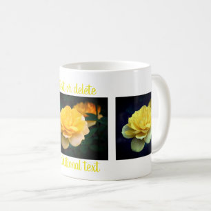 Personalisierte Blütenfotografie Kaffeetasse