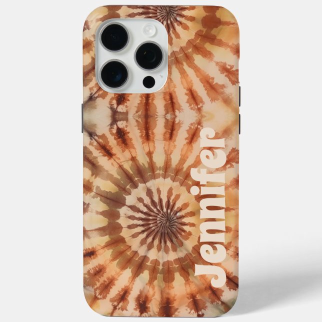 Personalisierte Bohemische Gefärbte Krawatte iPhon Case-Mate iPhone Hülle (Rückseite)