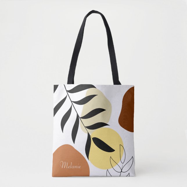 Personalisierte Boho-Taschen Tasche (Vorderseite)